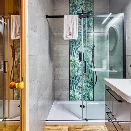 Luxury Angelika F4 3 Sypialnie, Sauna I Klimatyzacja - 5d 아파트 Świeradów-Zdrój