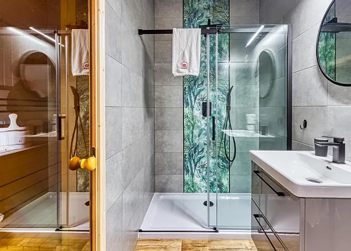 Luxury Angelika F4 3 Sypialnie, Sauna I Klimatyzacja - 5d Apartment Świeradów-Zdrój