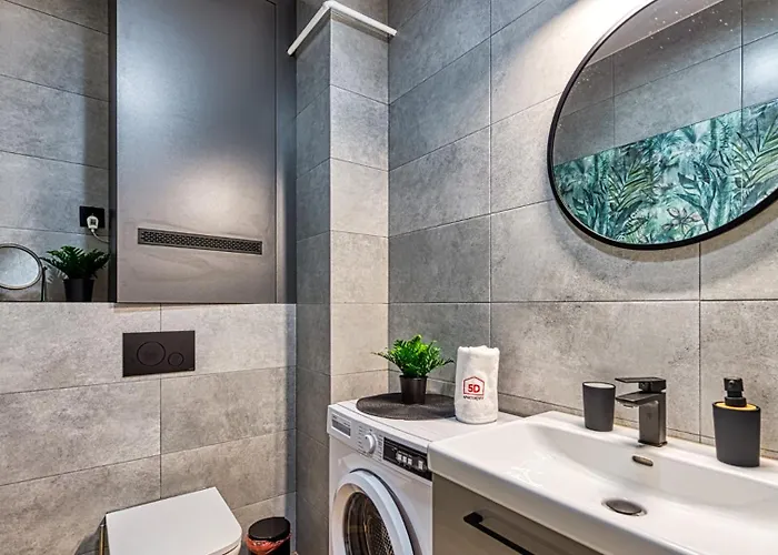 Luxury Angelika F4 3 Sypialnie, Sauna I Klimatyzacja - 5d Apartment *